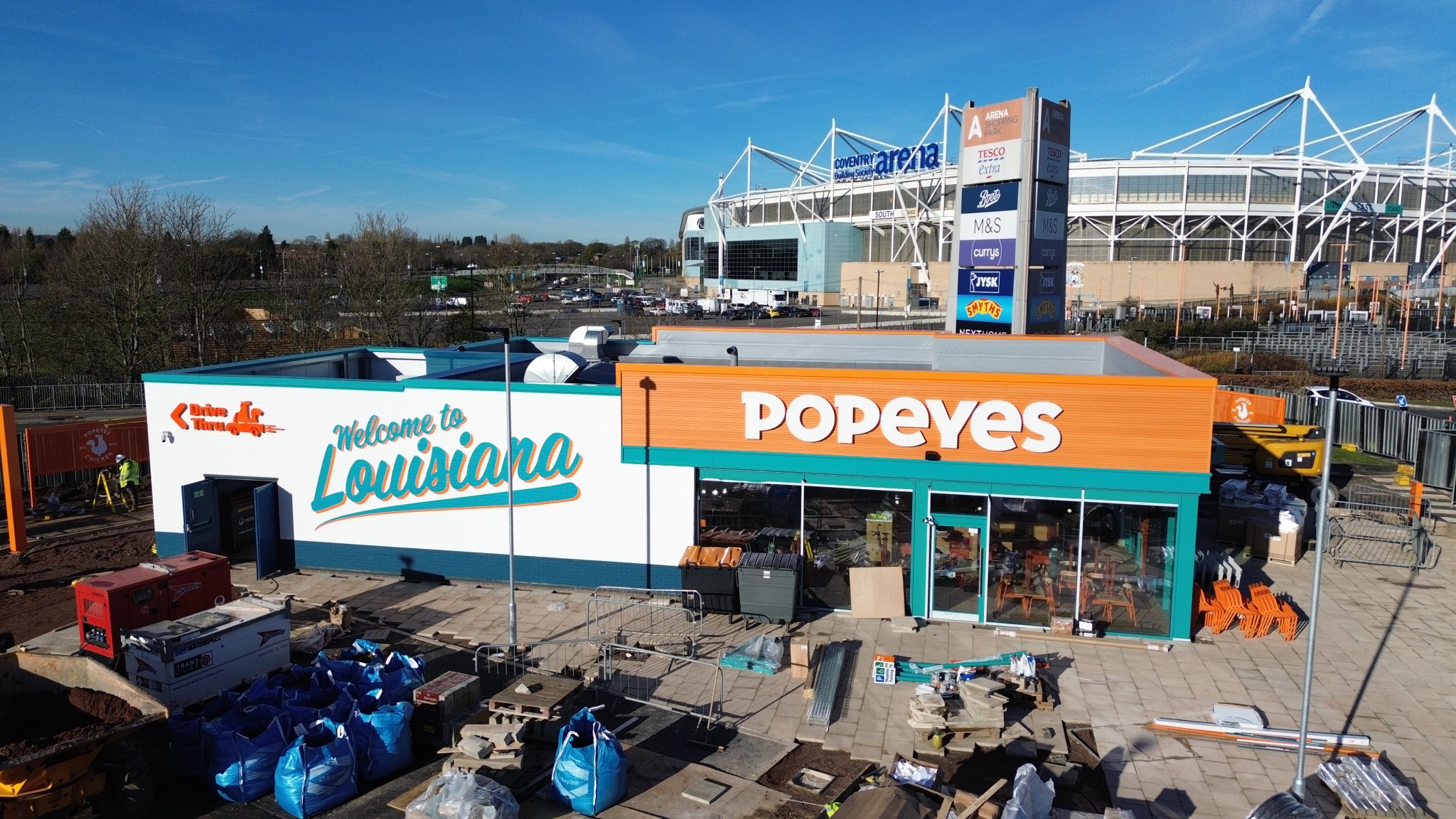 Shell Drive Through Shell works completed for New Drive-Thru Development at Coventry Arena ...